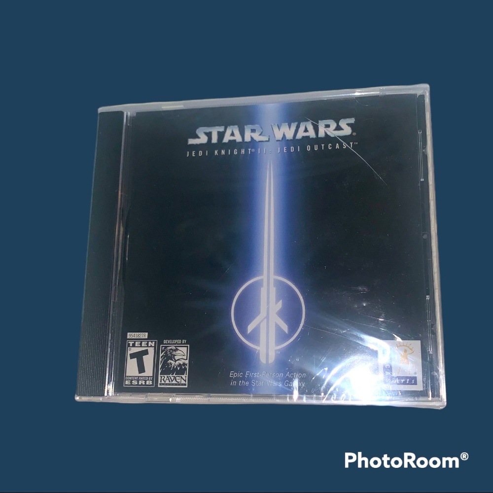 Star Wars Jedi Knight 11 : Jedi Outcast PC game DVD LucasArts rated Teen